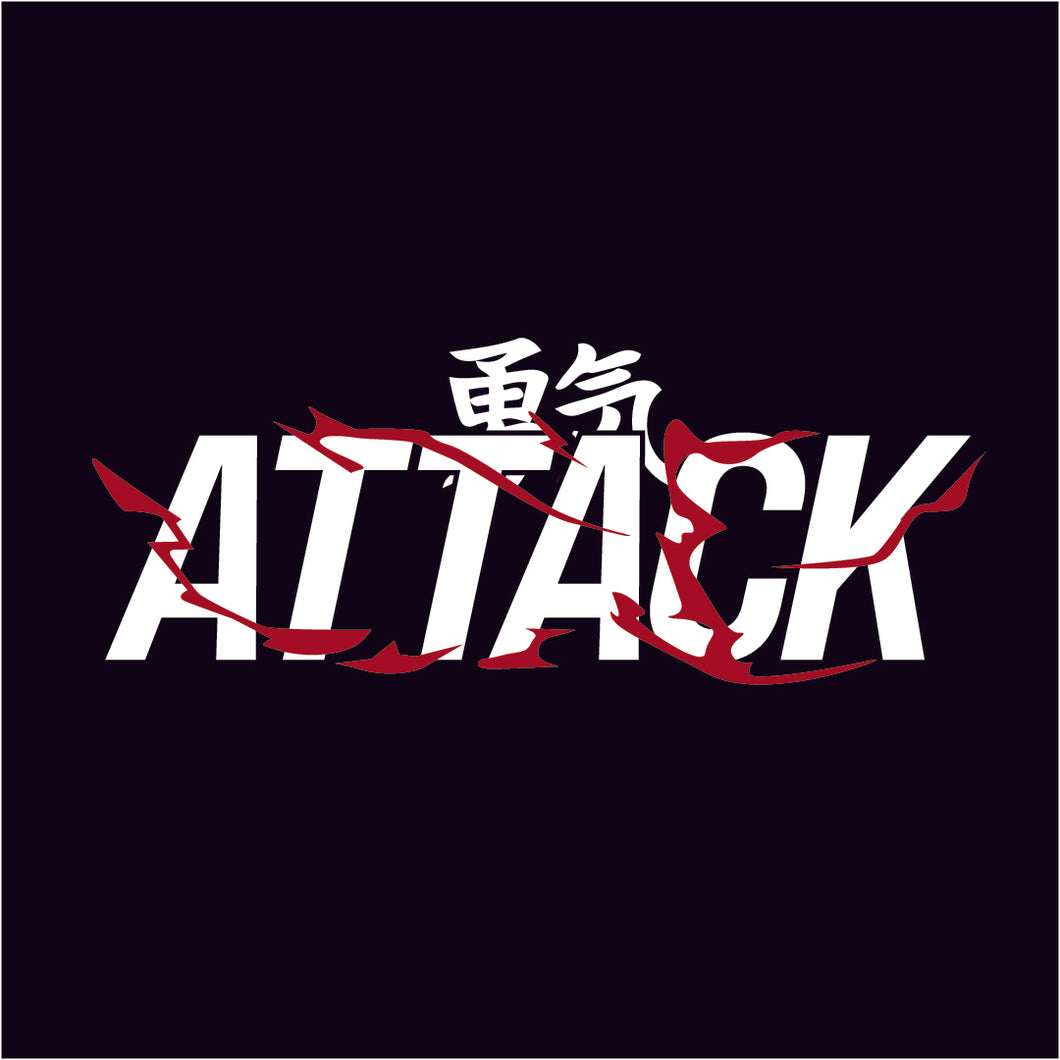 Attack JDM - Aufkleber