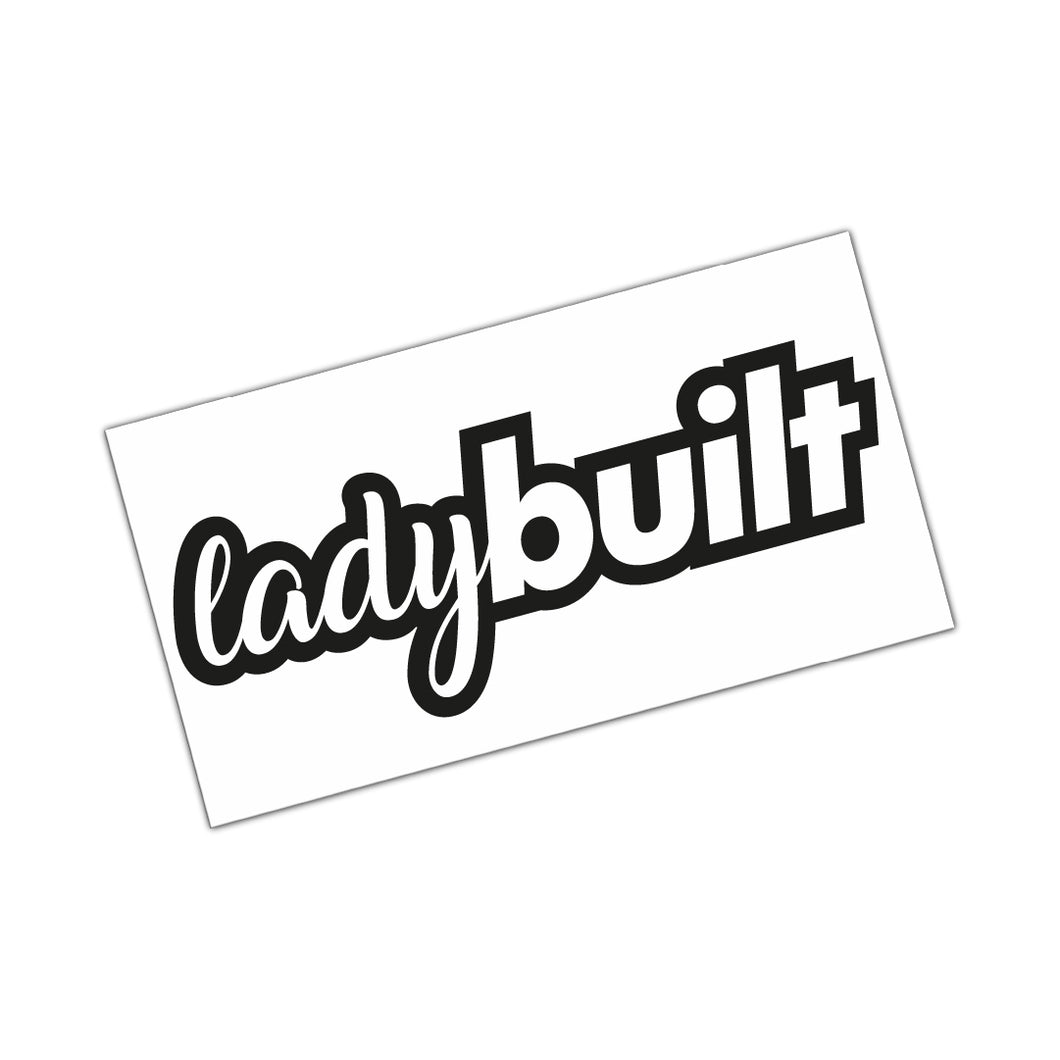 Lady build - Aufkleber