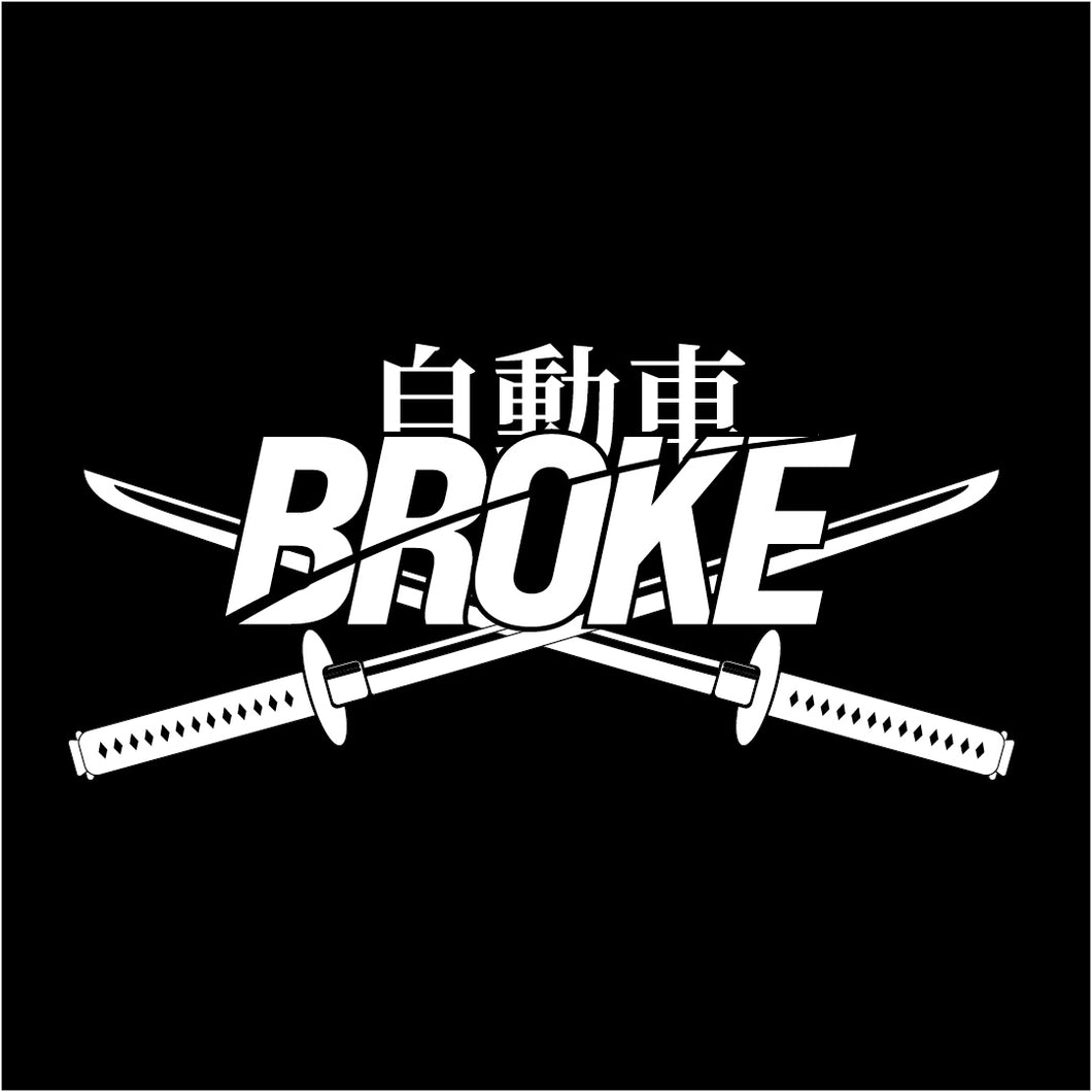 Broke JDM - Aufkleber